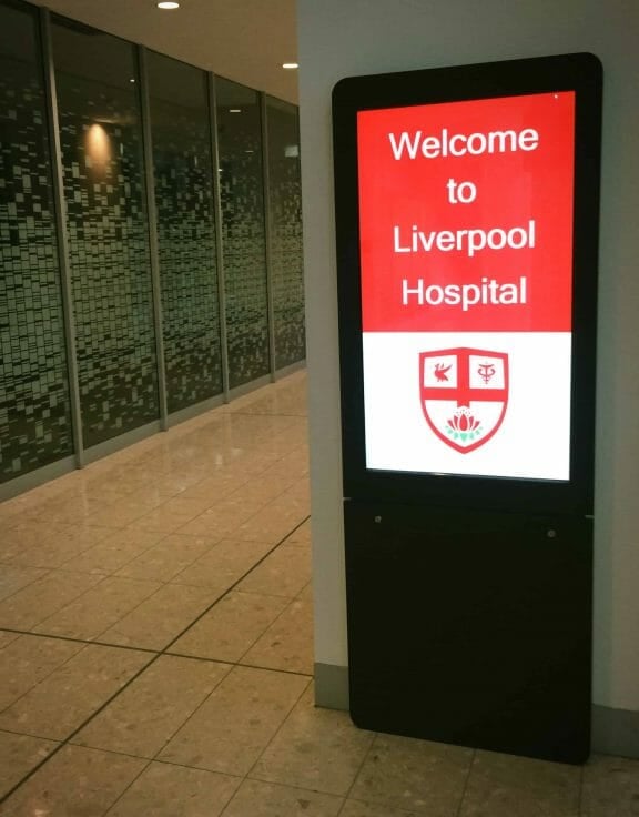 Liverpool Hospital Welcome Kiosk